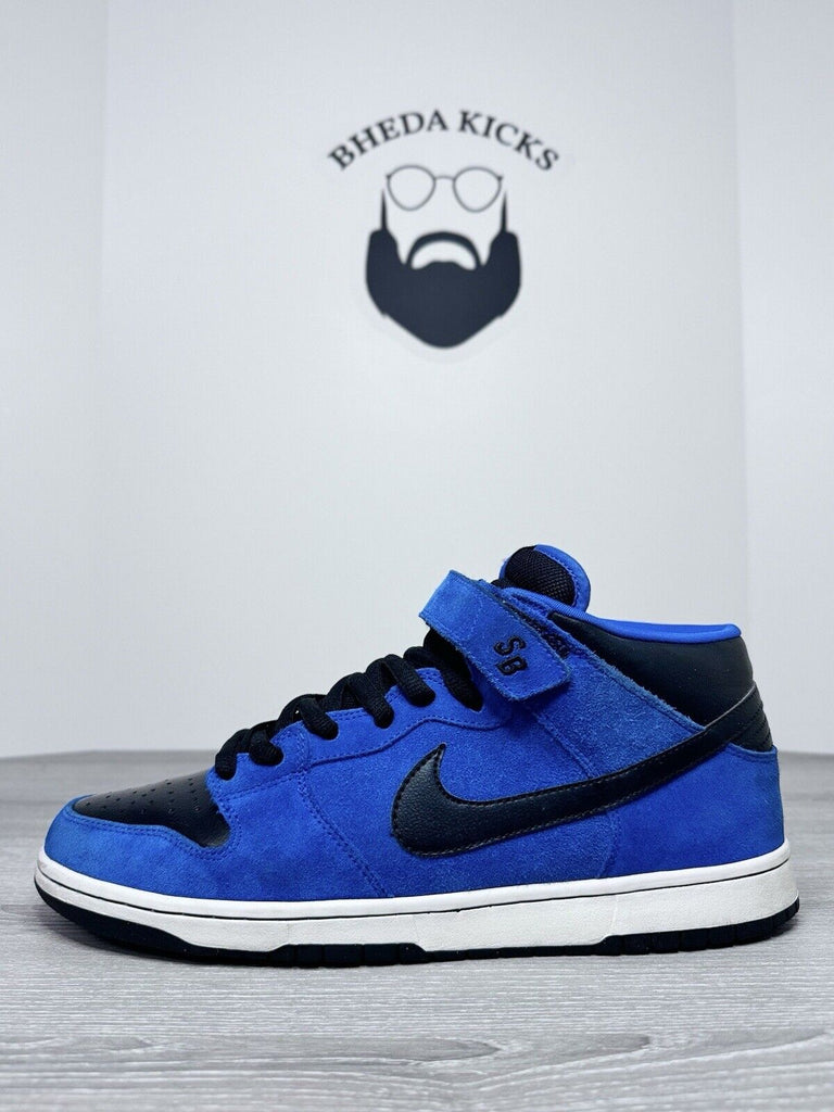 Size 13 - Nike Dunk Mid Pro SB 314383 402 13 Royal Blue Black J Pack