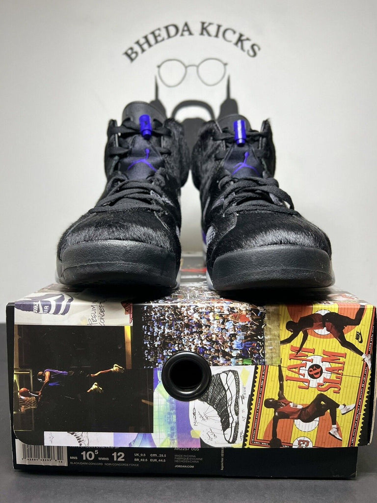 Size 10.5 - Jordan 6 Retro x Social Status Pony Hair 2019 Og Preowned Rare MJ