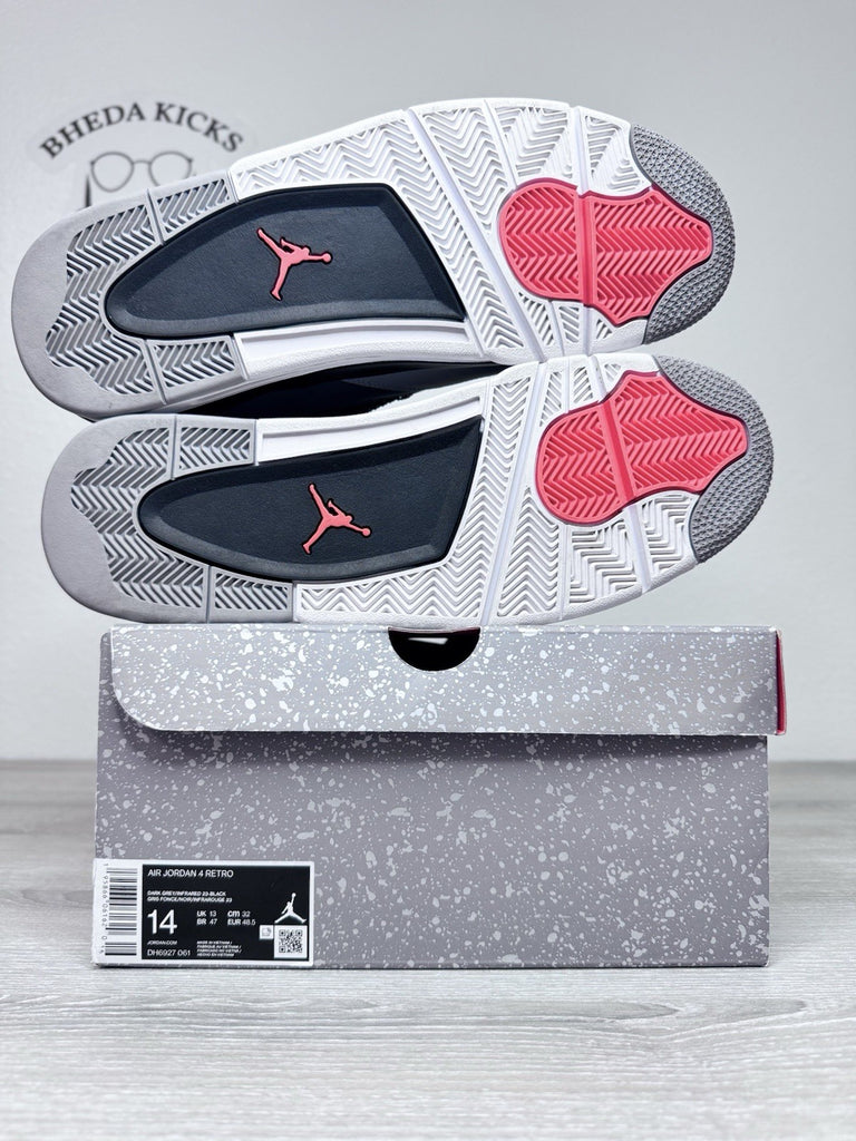 Size 14 - Air Jordan 4 Retro Infrared DH6927-061 Preowned Authentic Og