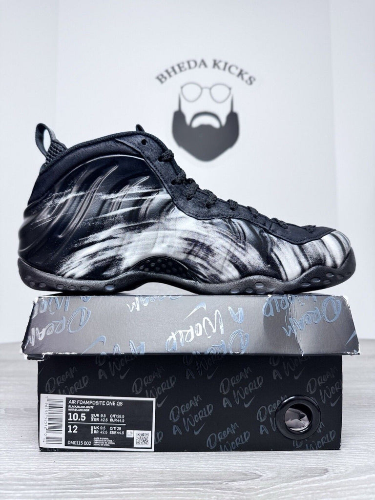 Size 10.5 - 2018 Nike Air Foamposite One "Dream A World Black" DM0115-002