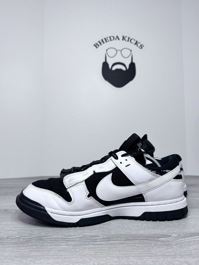 Size 12 - Nike Air Dunk Jumbo 'Reverse Panda' DV0821-002 Preowned Authentic