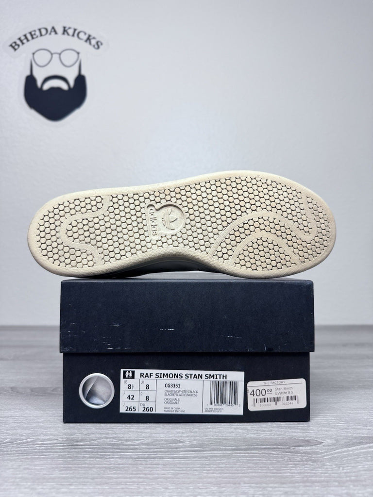 Size 8.5 - RAF Simons X Adidas Stan Smith CG3351 Preowned Authentic