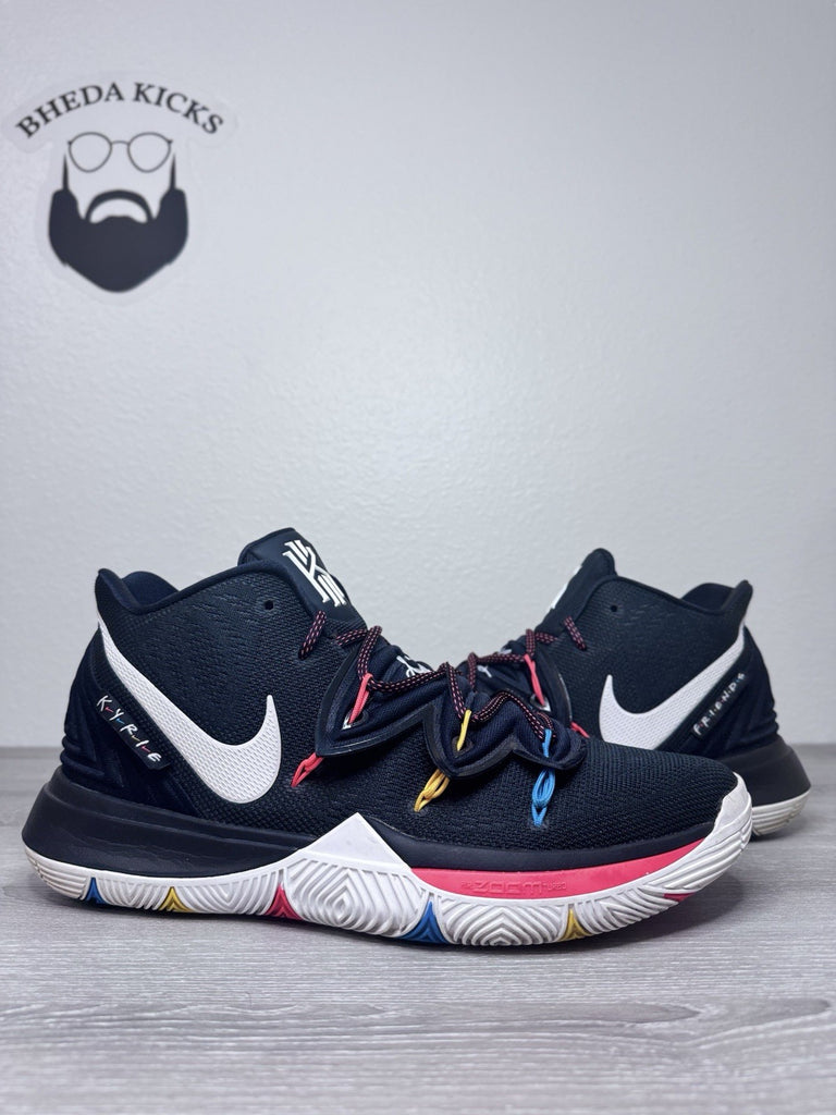 Size 15 - Nike Kyrie 5 Friends Mens Shoes Basketball Sneakers Black AO2918-006