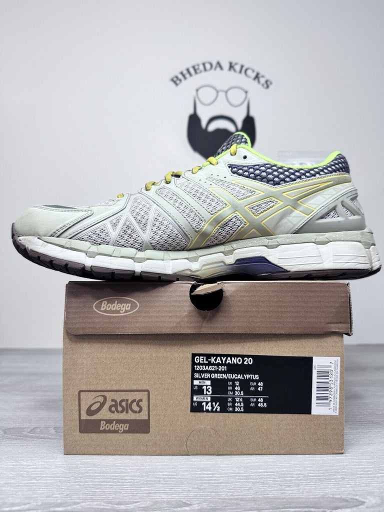 Size 13 - Asics x Bodega Gel-Kayano 20 Swall Wins Add Up 1203A621-201 Preowned