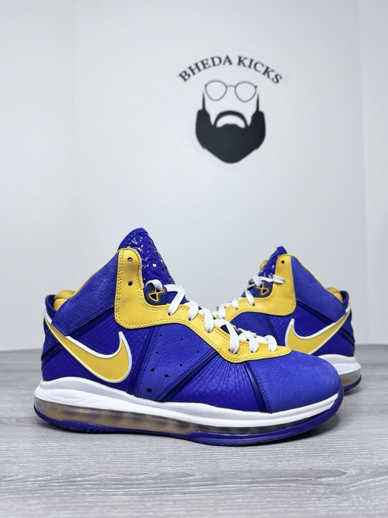 Size 9 - Nike LeBron 8 Lakers - DC8380-500 Preowned Og Authentic Basketball