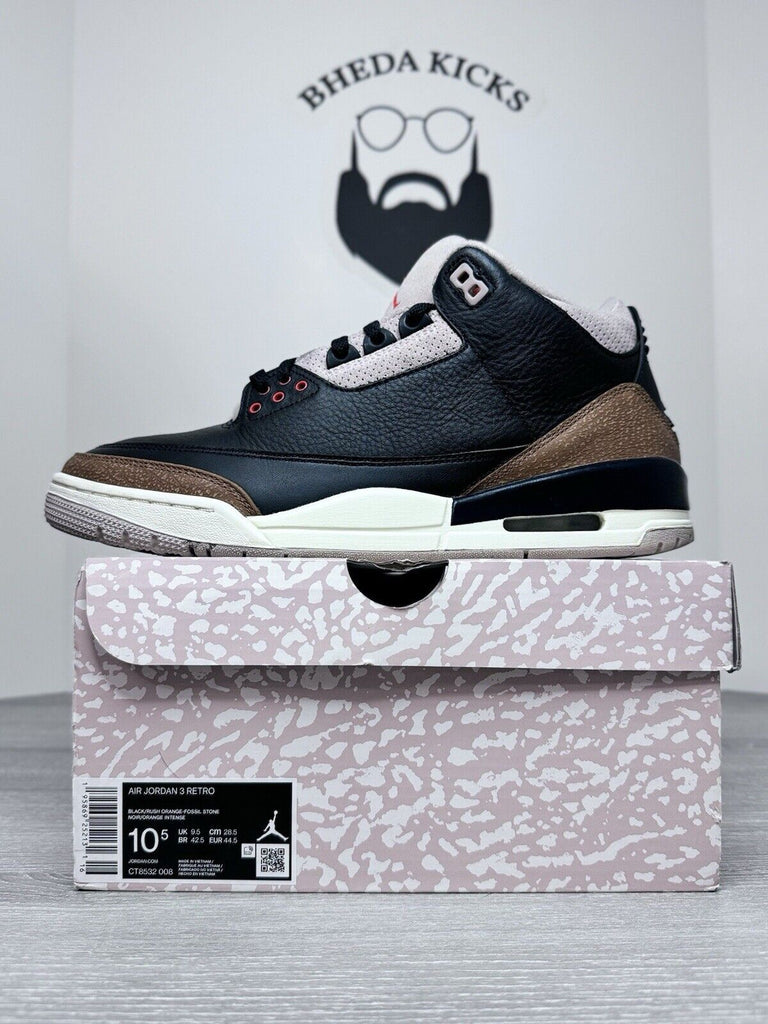 Size 10.5 - Nike Air Jordan 3 Retro Desert Elephant CT8532-008 Preowned