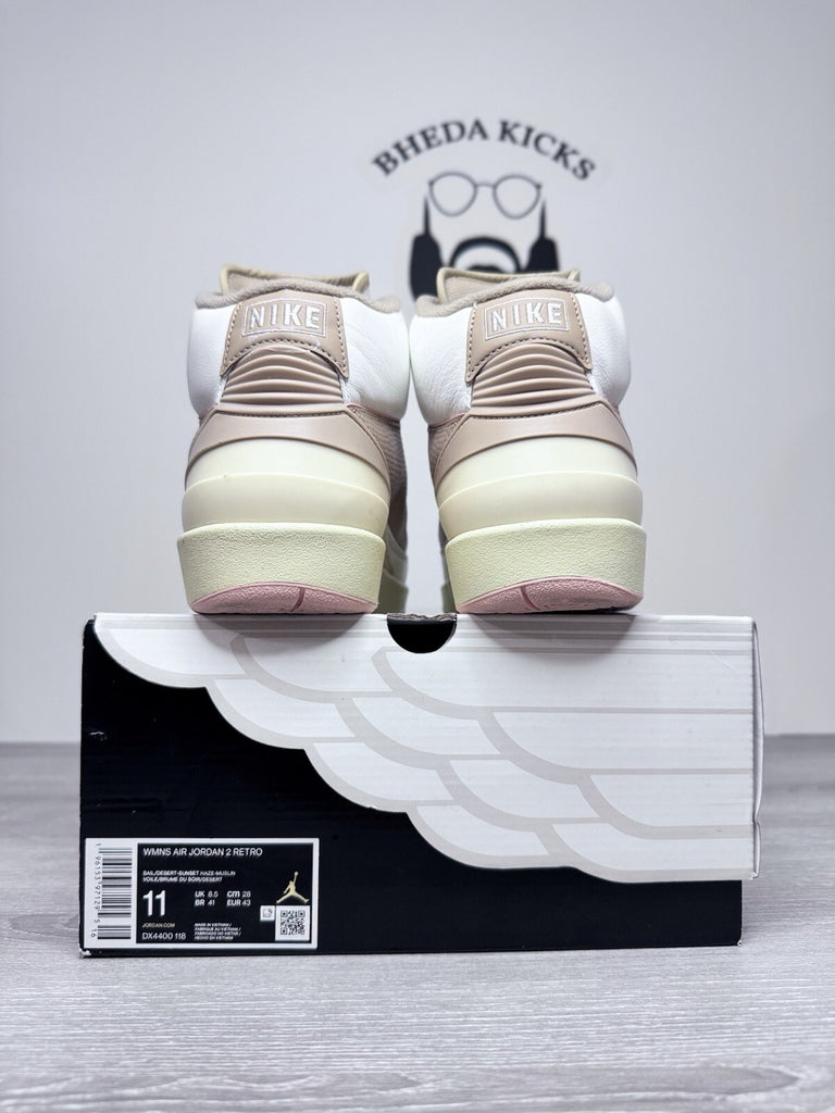 Size 11W/9.5 Men’s - Nike Wmns Air Jordan 2 Retro AJ2 DX4400-118 Preowned