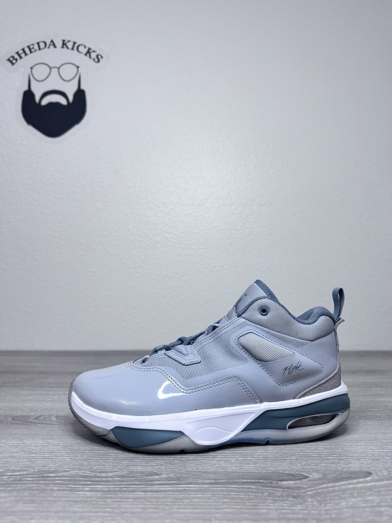 Size 6y - Nike Air Jordan Stay Loyal 3 Shoes Wolf Grey White FB9922-012 Preowned