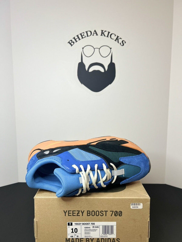 Adidas Yeezy Boost 700 Bright Blue GZ0541 OG Retro Preowned Authentic Size 10