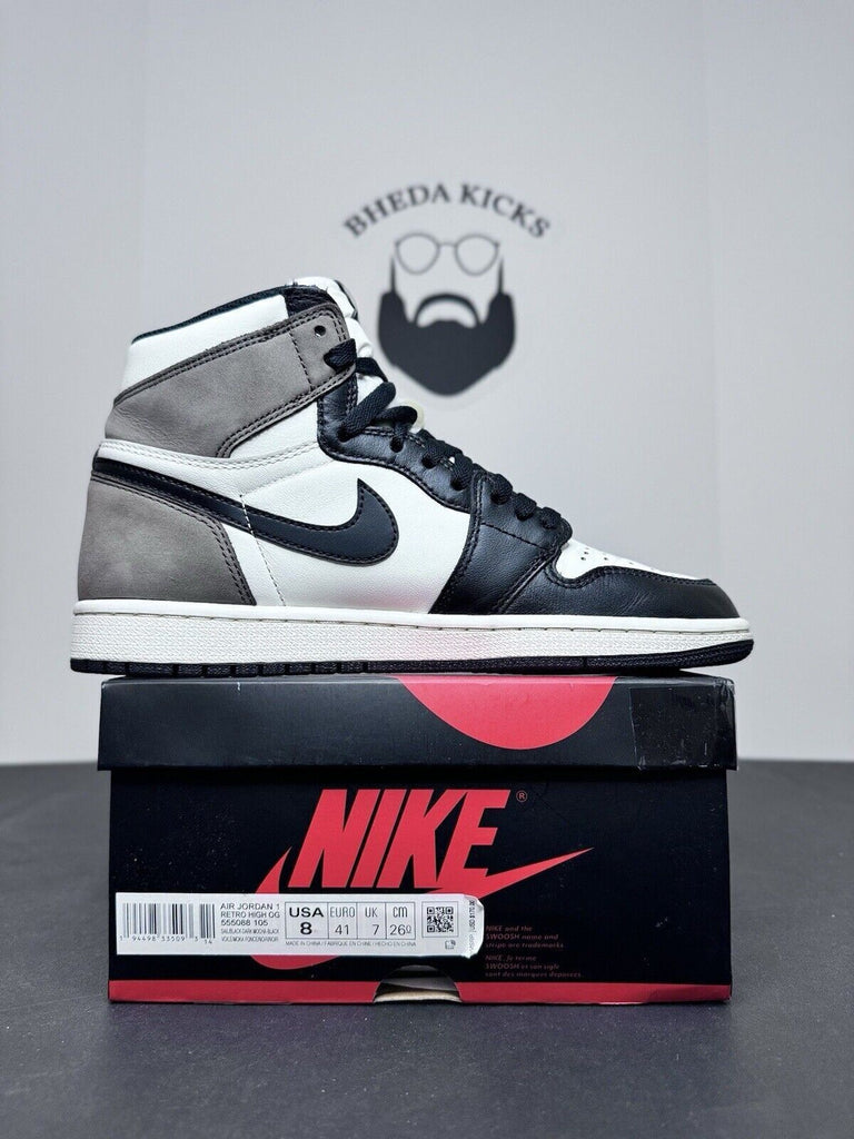 Nike Air Jordan 1 Retro OG High Dark Mocha Preowned 555088-105 Men’s Size 8