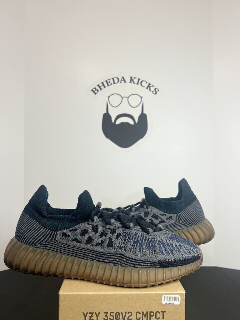 Adidas Yeezy Boost 350 V2 CMPCT Slate Blue Preowned GX9401 Men’s Size 12