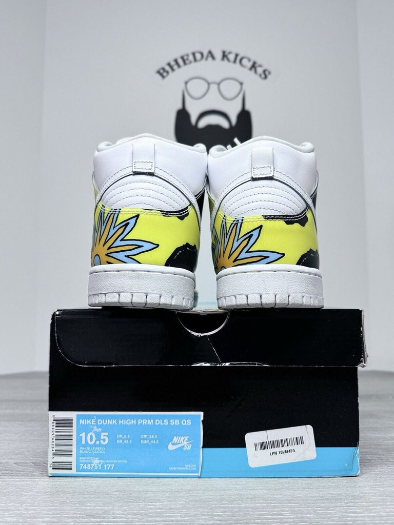 Size 10.5 - Nike Dunk PRM DLS SB QS High De La Soul Preowned 748751-177