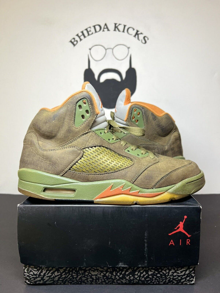 2006 Air Jordan 5 "Olive" Men's sz. 10 - Extremely RARE - 314259-381 Og MJ