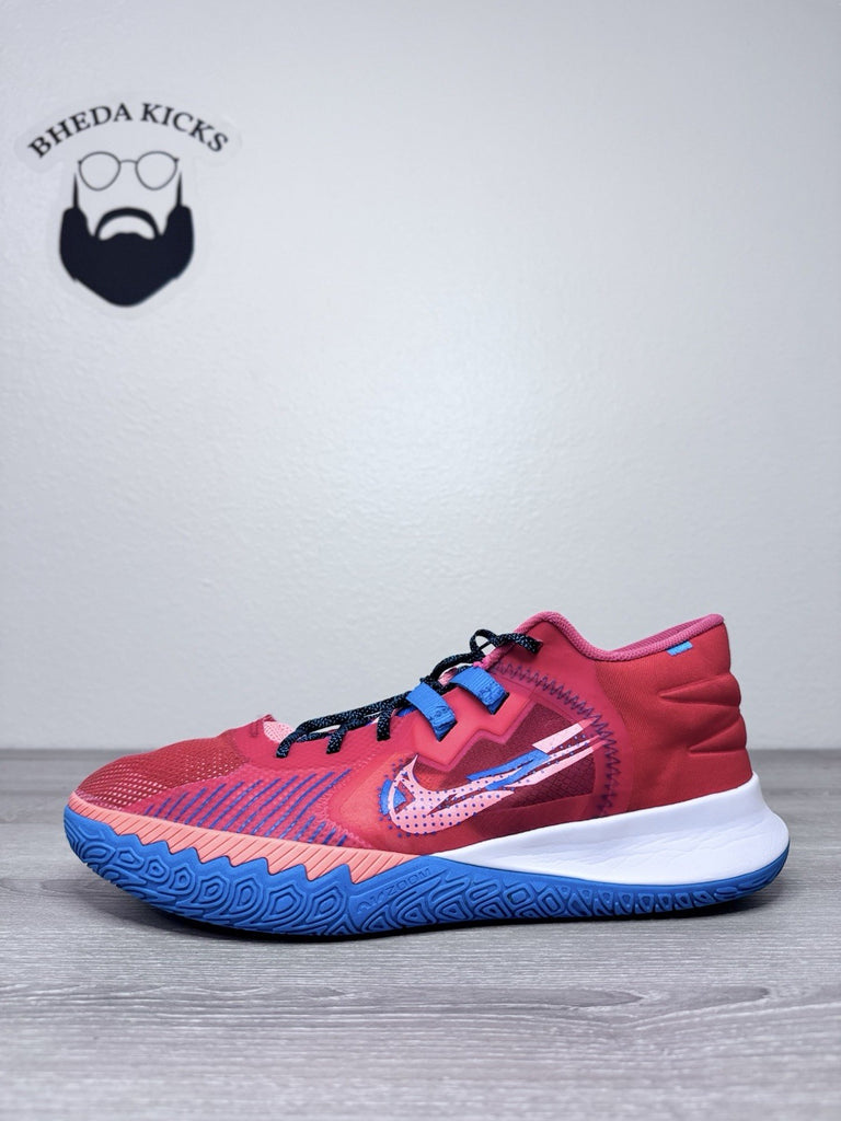 Size 16 - Nike Kyrie Flytrap V CZ4100-600 Habanero Red/Blue Hero Preowned
