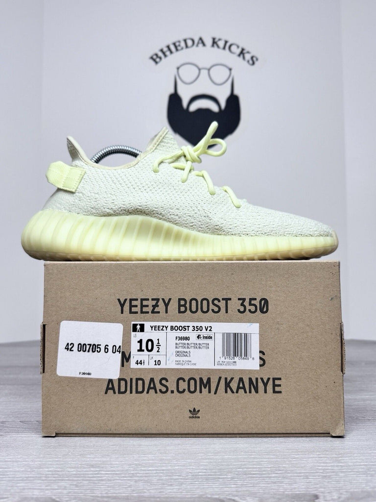 Size 10.5 - Adidas Yeezy Boost 350 V2 Butter F36980 OG Preowned Authentic