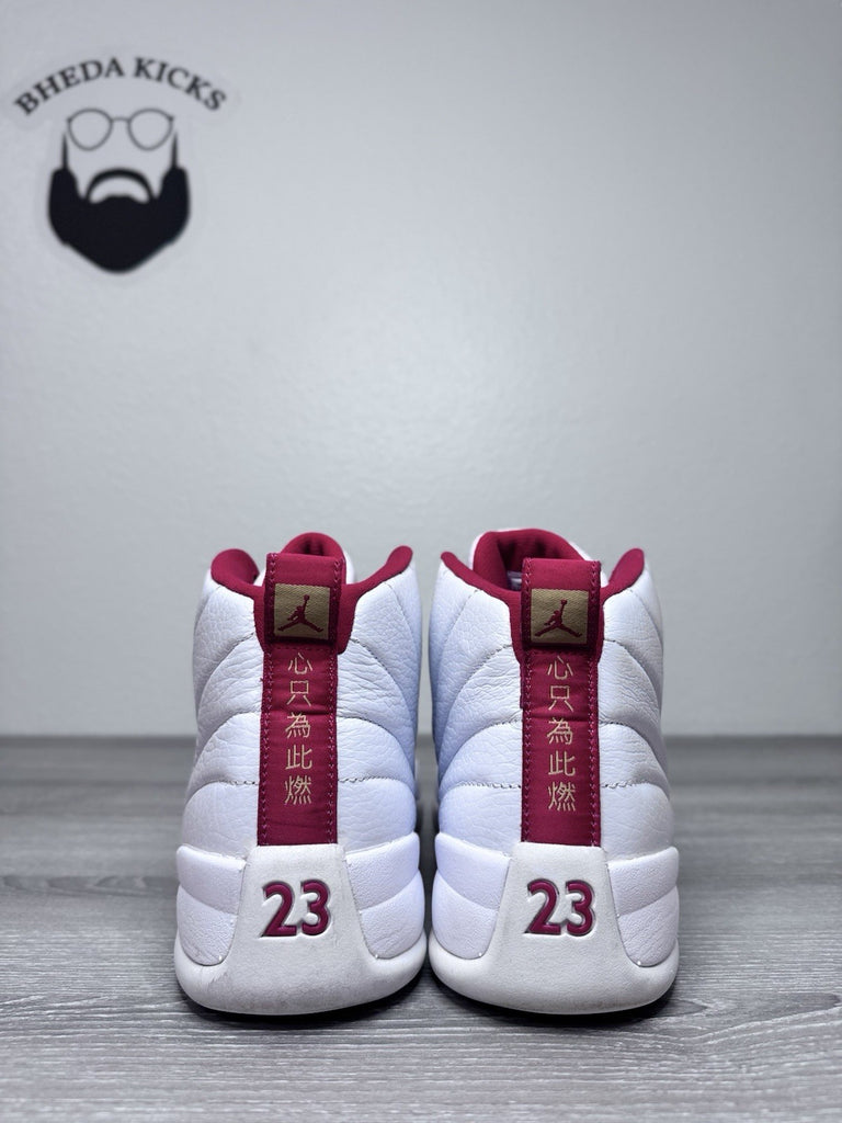 Size 11.5 - Nike Air Jordan 12 XII Retro FIBA White Red 130690-107 Men's