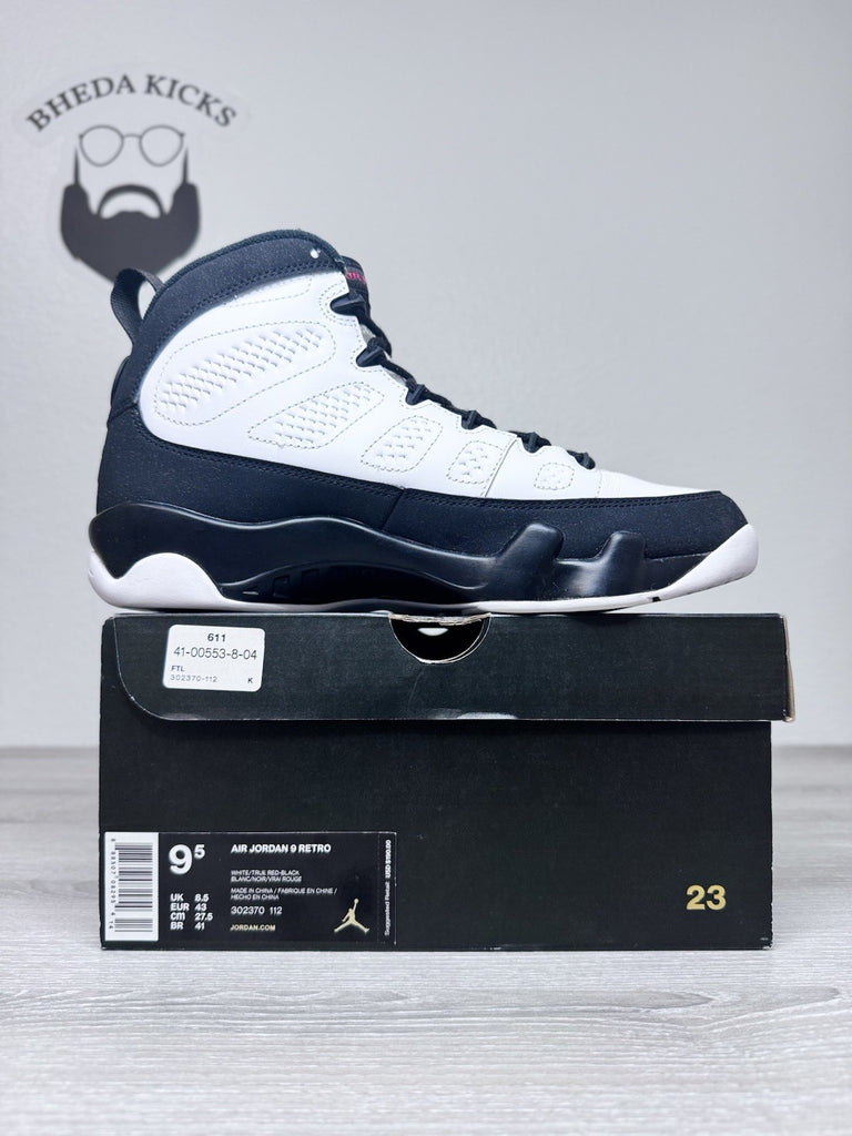 Size 9.5 - Air Jordan 9 Retro Space Jam 2016 Black Red White 302370-112 Men’s