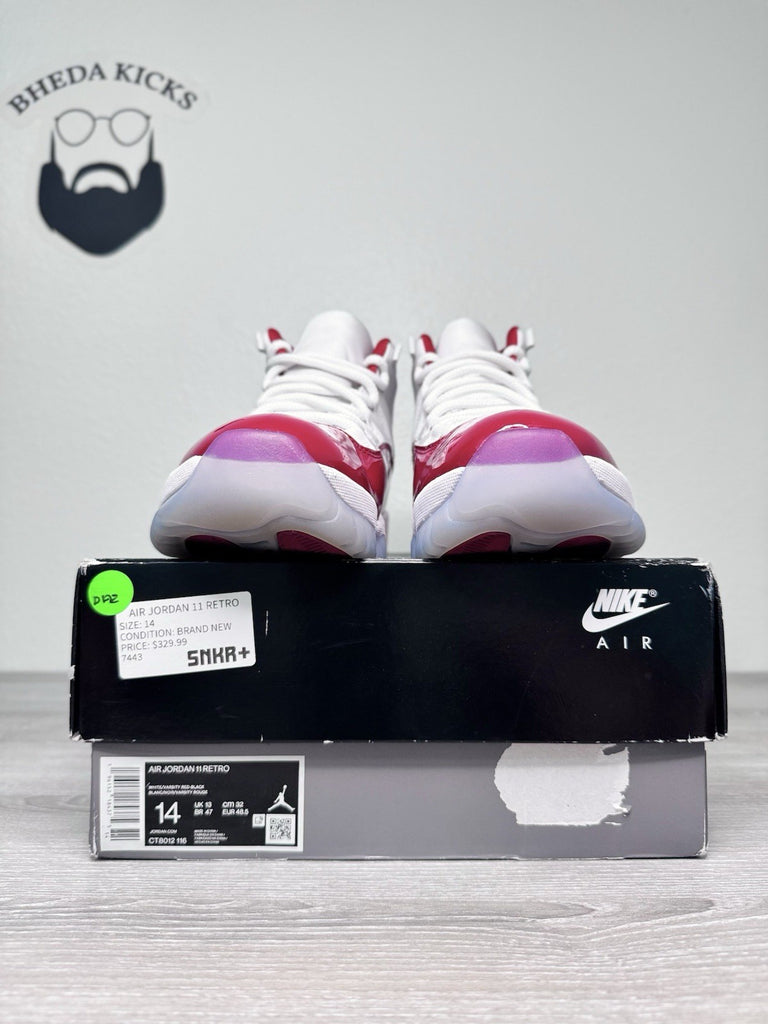 Size 14 - Nike Jordan 11 Retro Cherry 2022 (CT8012-116) Men's Preowned