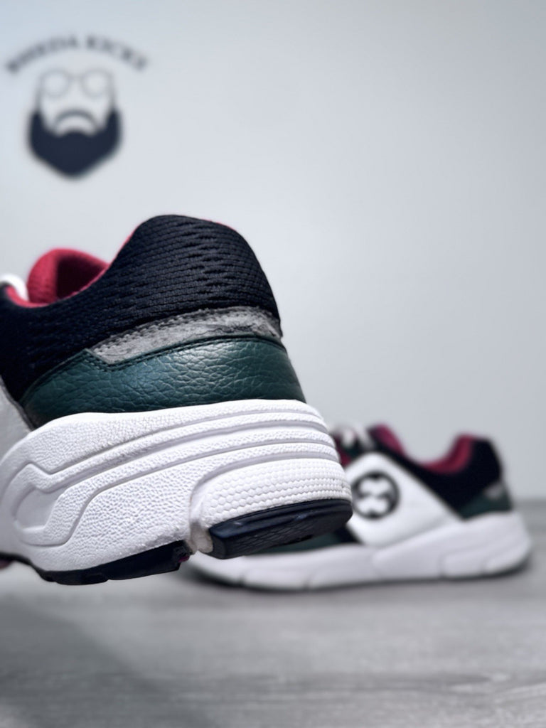 Size 10.5 US - Gucci Rhyton Mesh White Red Green Mesh Mens Sneakers