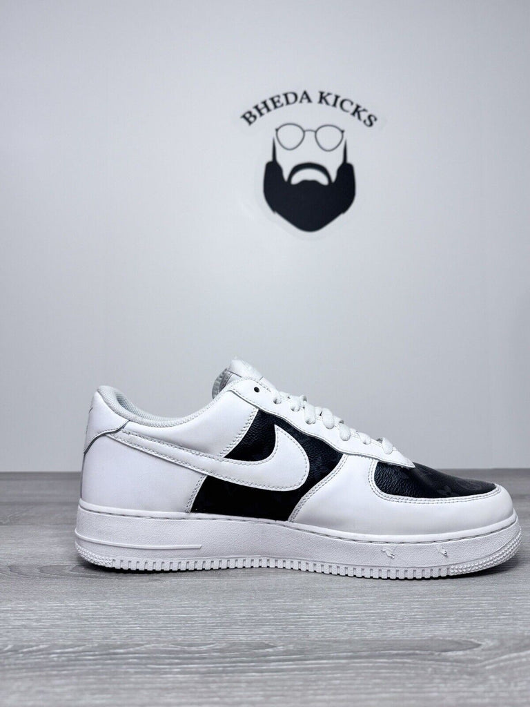 Size 15 - Nike Air Force 1 Low '07 Triple White Shoes Men's CW2288-111 LV Custom