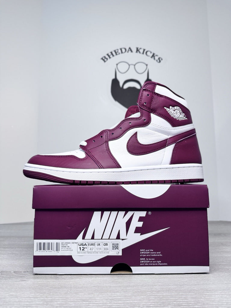 Size 12.5 - Air Jordan 1 Retro OG High Artisanal Red Sneakers DZ5485-160 NEW DS