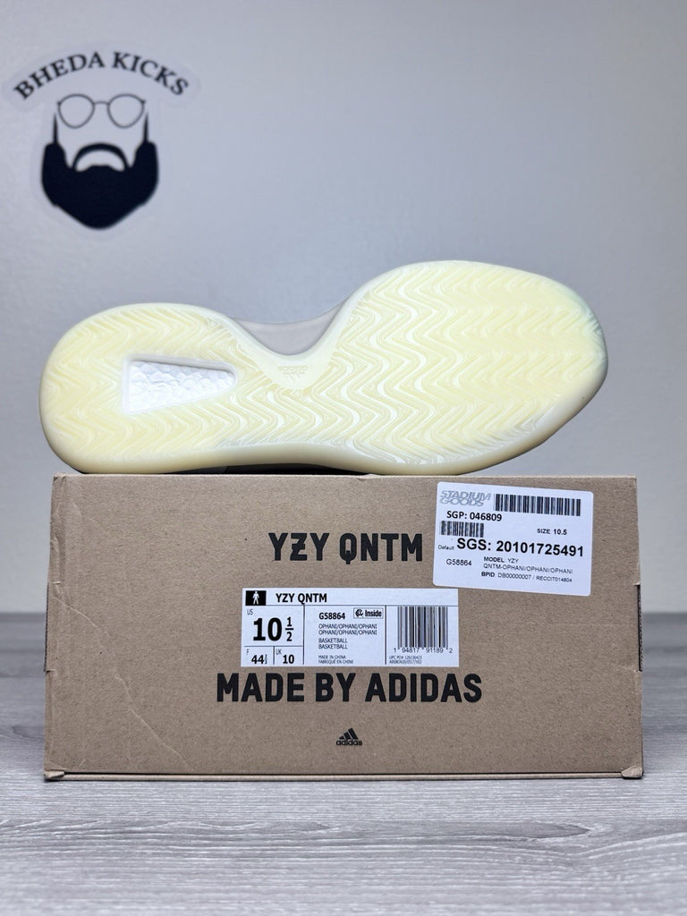 Size 10.5 - Adidas Yeezy QNTM Teal Blue Black Grey Boost Comfort G58864 New