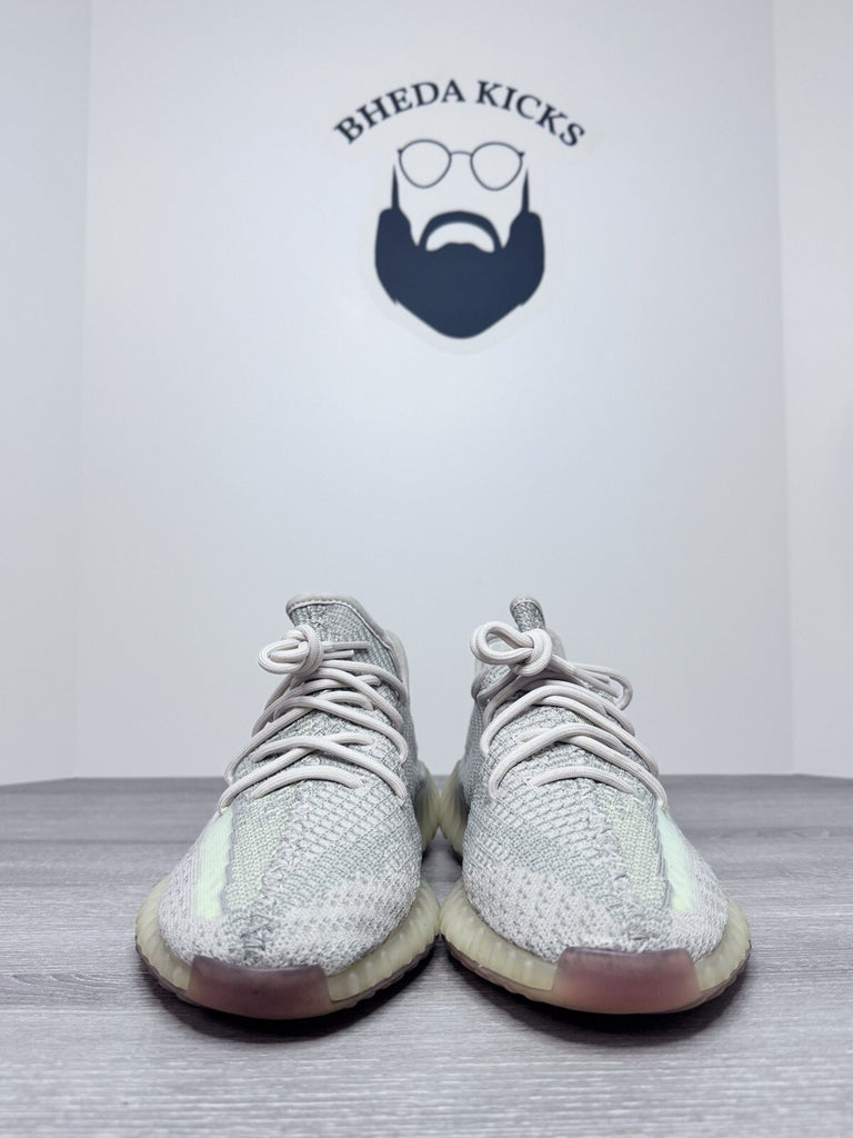 Size 9.5 - Yeezy Boost 350 V2 Citrin Non-Reflective Green Grey (FW3042)