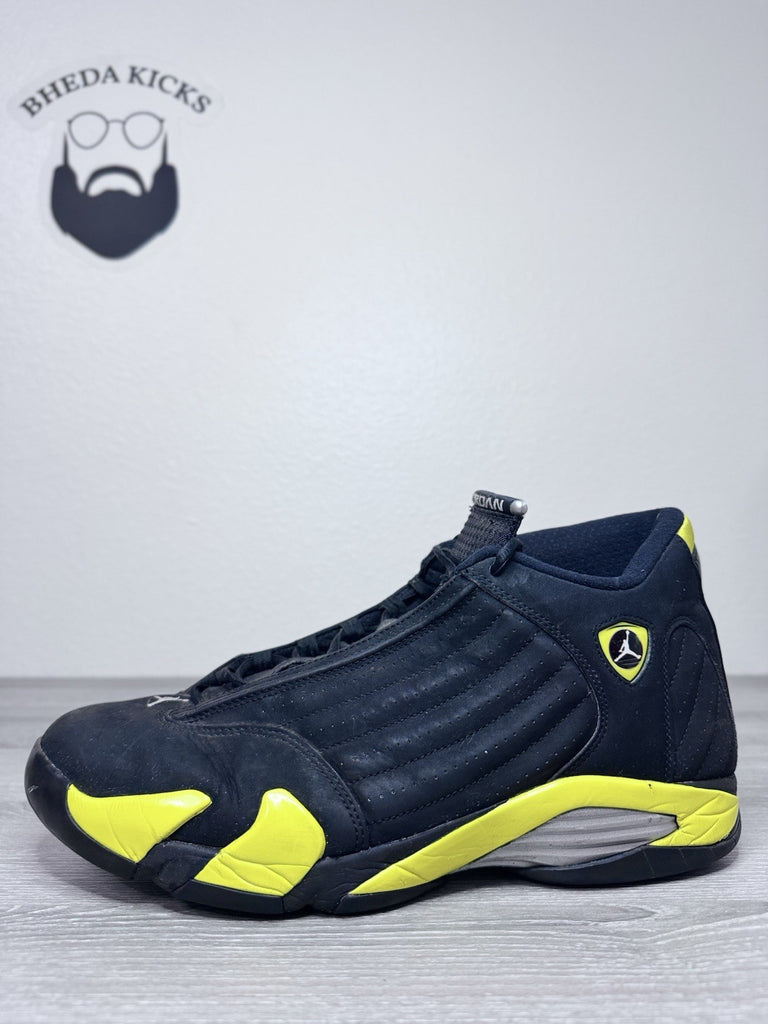 Size 13 - Air Jordan 14 Retro Thunder (487471-070) Preowned Authentic