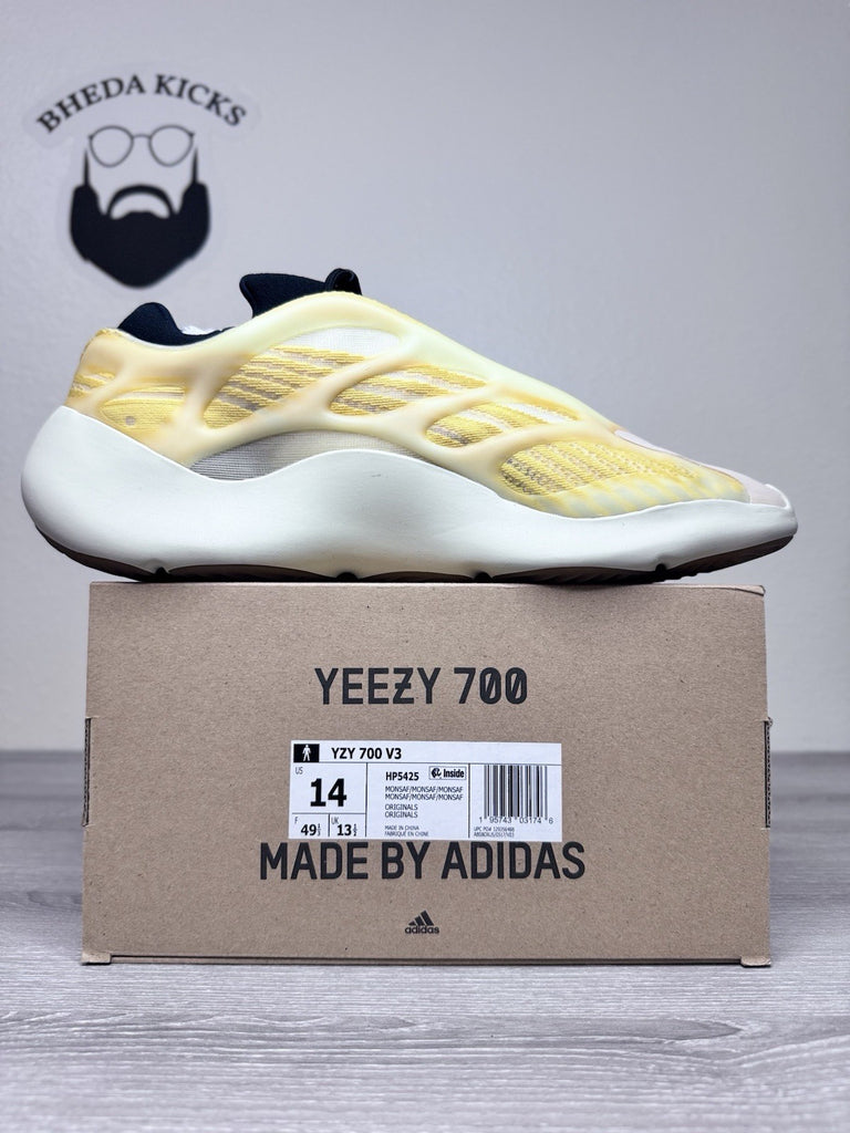 Size 14 - adidas Yeezy 700 V3 Mono Safflower HP5425 Preowned Authentic Og
