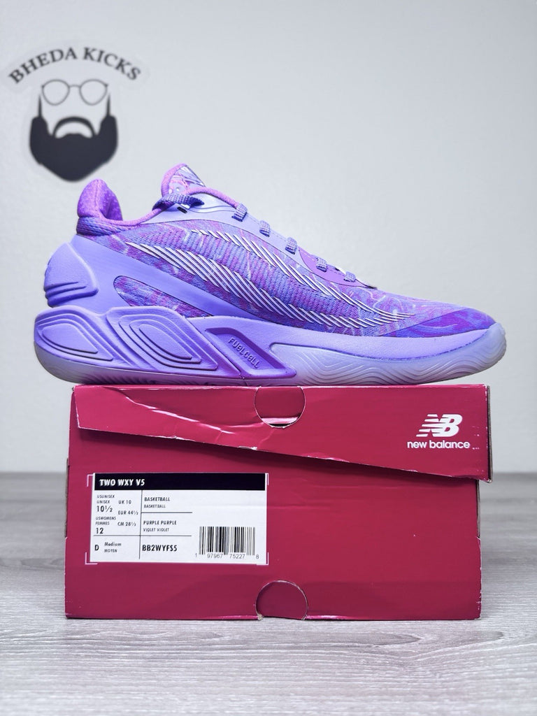 Size 10.5 - New Balance TWO WXY V5 Passion Fruit BB2WYFS5 Basketball Sneakers