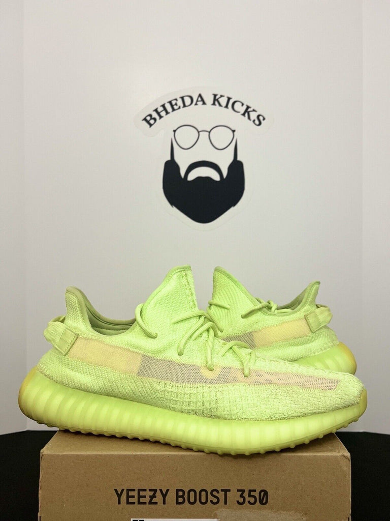 Yeezy Boost 350 v2 GID Glow EG5293 Adidas Og Rare Kanye Preowned Clean Size 14