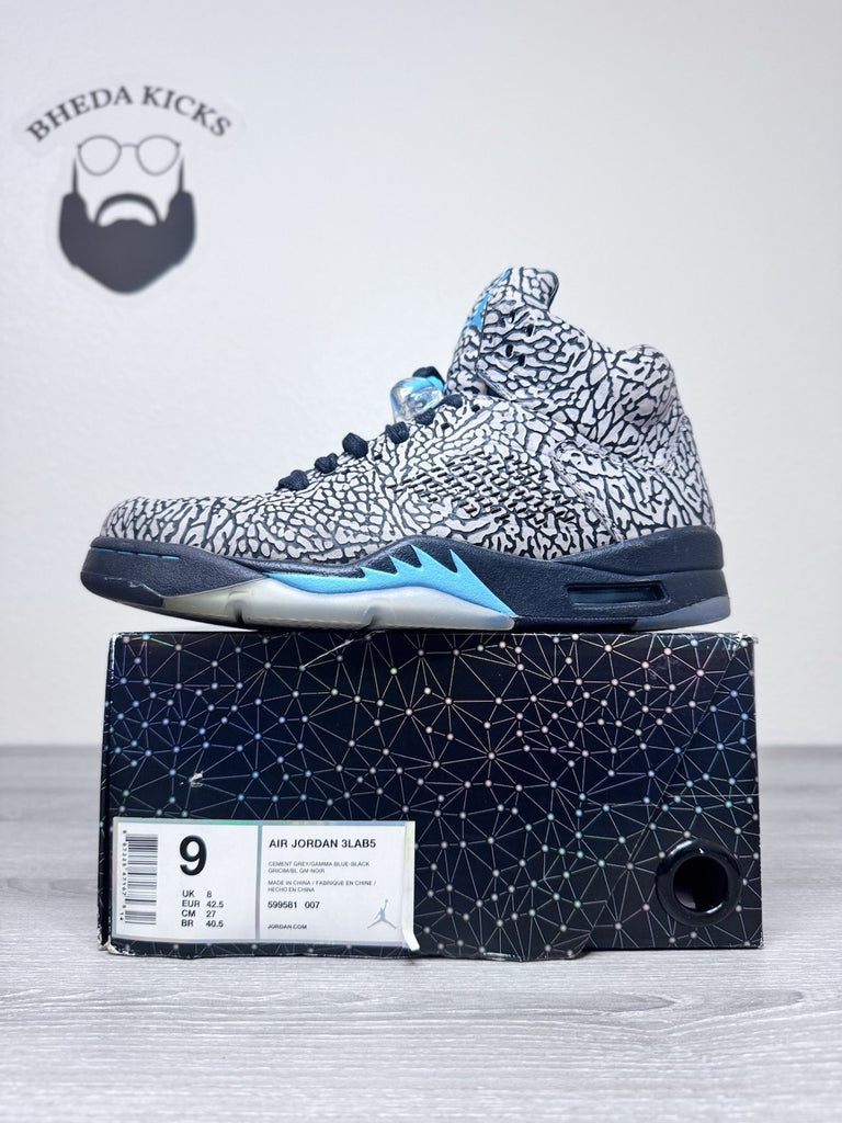 Size 9 - Jordan 5 Retro 3Lab5 2013 599581-007 Preowned Authentic Rare