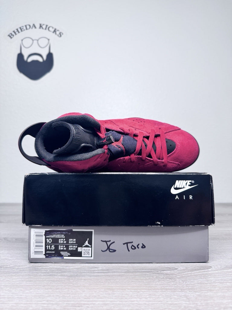 Size 10 - Nike Air Jordan 6 Retro Toro Bravo CT8529-600 Black Red Varsity