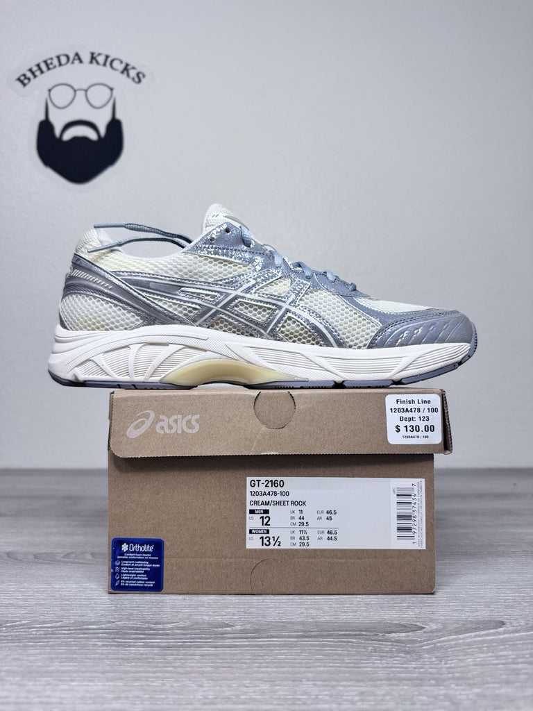 Size 12 - ASICS Paris Running Shoes Men's Cream Sheet Rock GT-2160 1203A478-100
