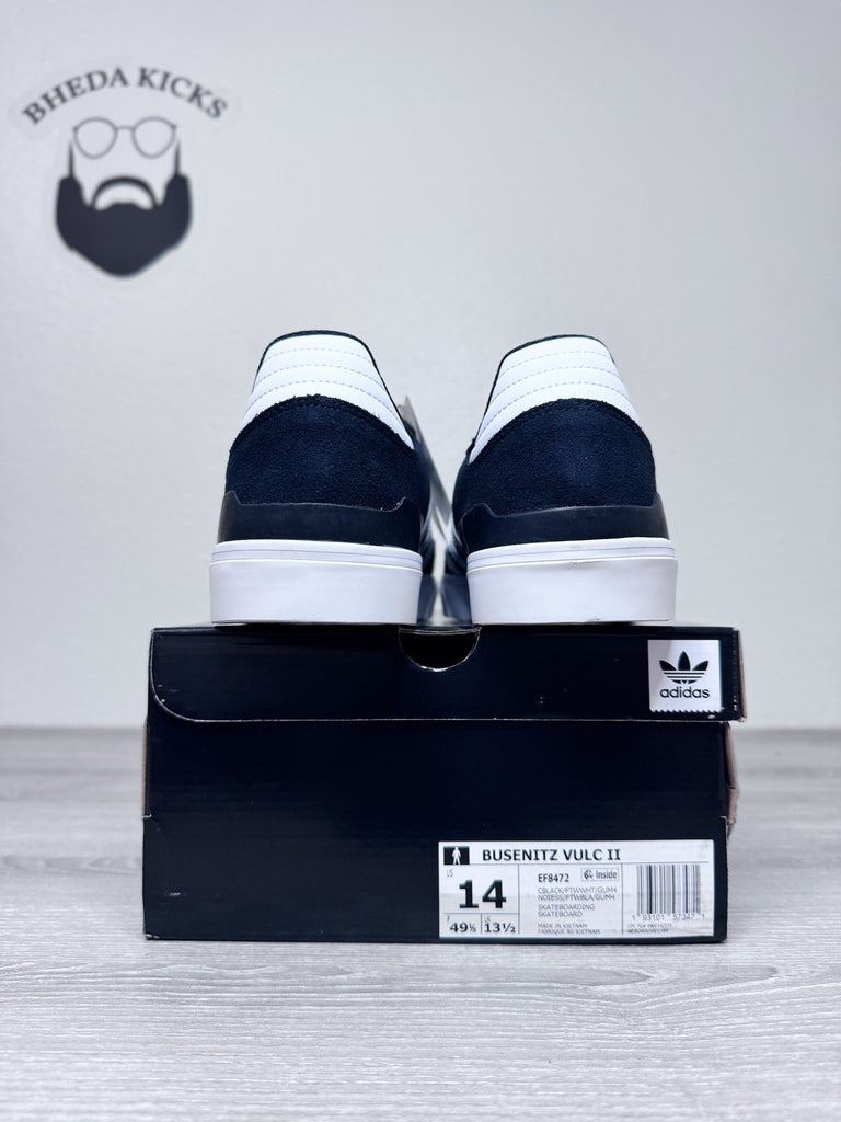 Size 14 - Adidas Busenitz Vulc II Skateboard Shoes Sneakers Black EF8472 NEW DS