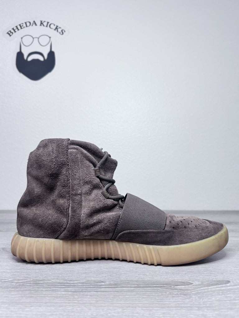 Size 14 - Adidas Yeezy Boost 750 Chocolate 2016 BY2456 Authentic Rare Preowned