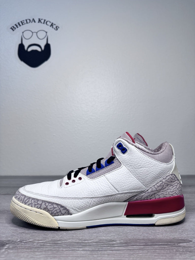 Size 11 - Air Jordan 3 Retro International Flight 136064-140 Preowned Authentic