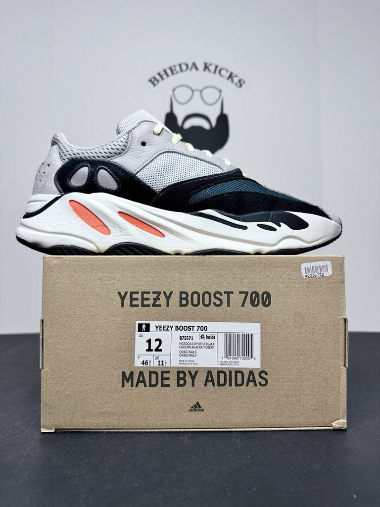 Adidas Yeezy Boost 700 Low Wave Runner B75571 OG Preowned Authentic Size 12