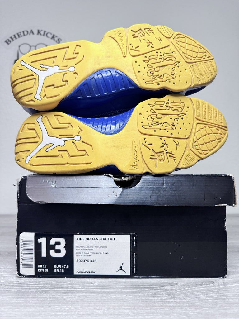 Size 13 - Nike Air Jordan 9 Retro Calvin Bailey 2012 302370-445 Men’s Preowned