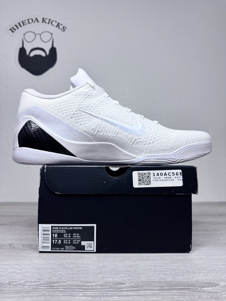 Size 16 - Nike Kobe 9 Elite Low Protro "Halo" Basketball Shoes FZ7334-100 New