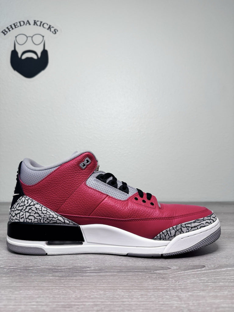 Size 16 - Nike Air Jordan Retro 3 SE Unite Fire Red Toro Sneakers CK5692-600