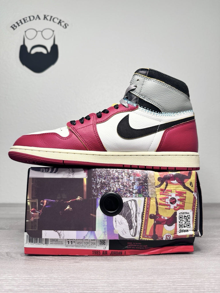 Size 11.5 - Air Jordan 1 Union LA Chicago Shadow Sneakers HV8563-600