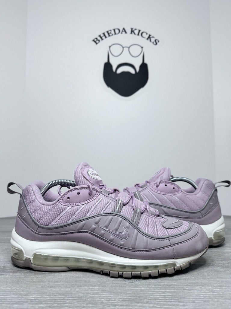 Size 9.5 - Nike Air Max 98 Men's Running Shoes Pumice Plum Chalk Pink 640744-200