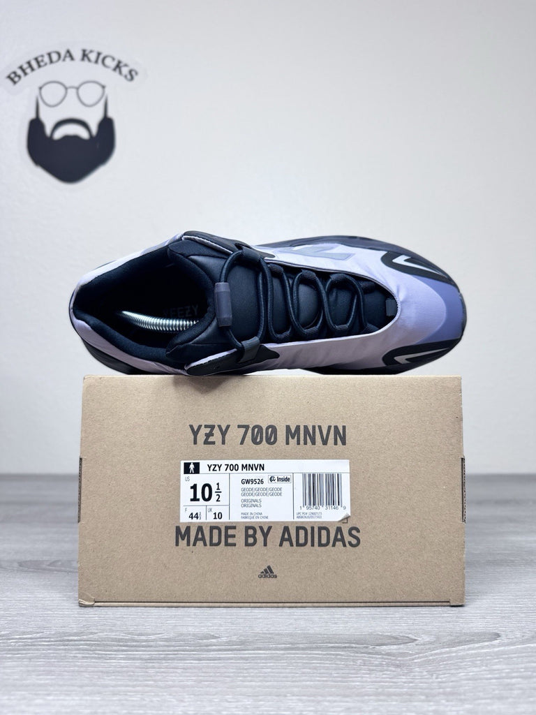 Size 10.5 - adidas Yeezy Boost 700 MNVN Geode GW9526 Authentic Og Worn Once