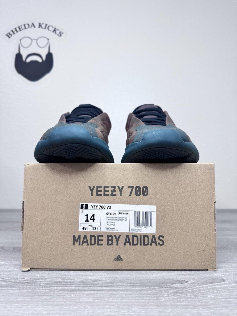 Size 14 - Adidas Yeezy 700 V3 Copper Fade Mens Orange GY4109 Kayne West