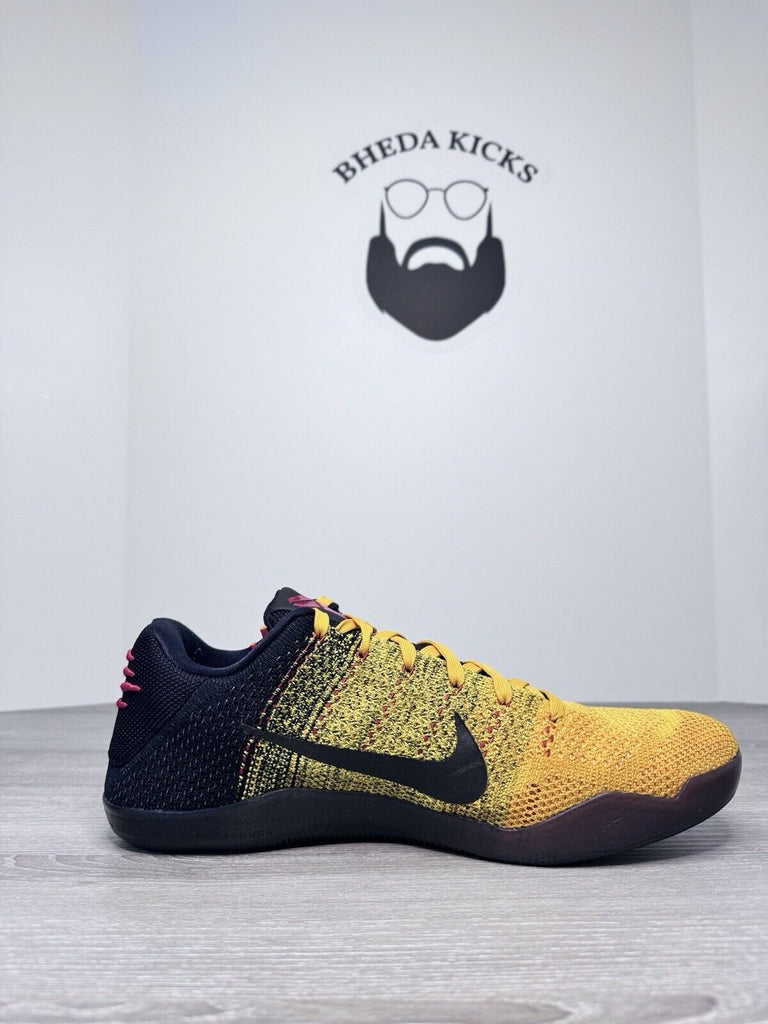 Size 12.5 - Nike Kobe 11 Elite Low Bruce Lee 822675-706 Preowned CLEAN