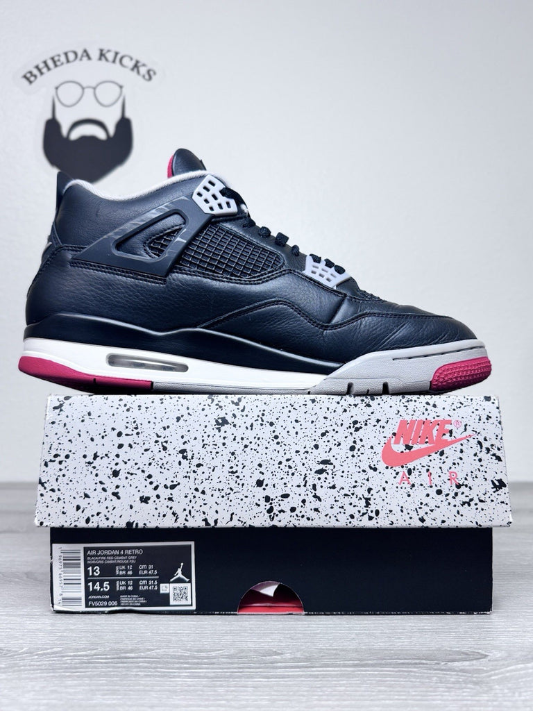 Size 13 - Air Jordan 4 Retro Bred Reimagined FV5029-006 Preowned