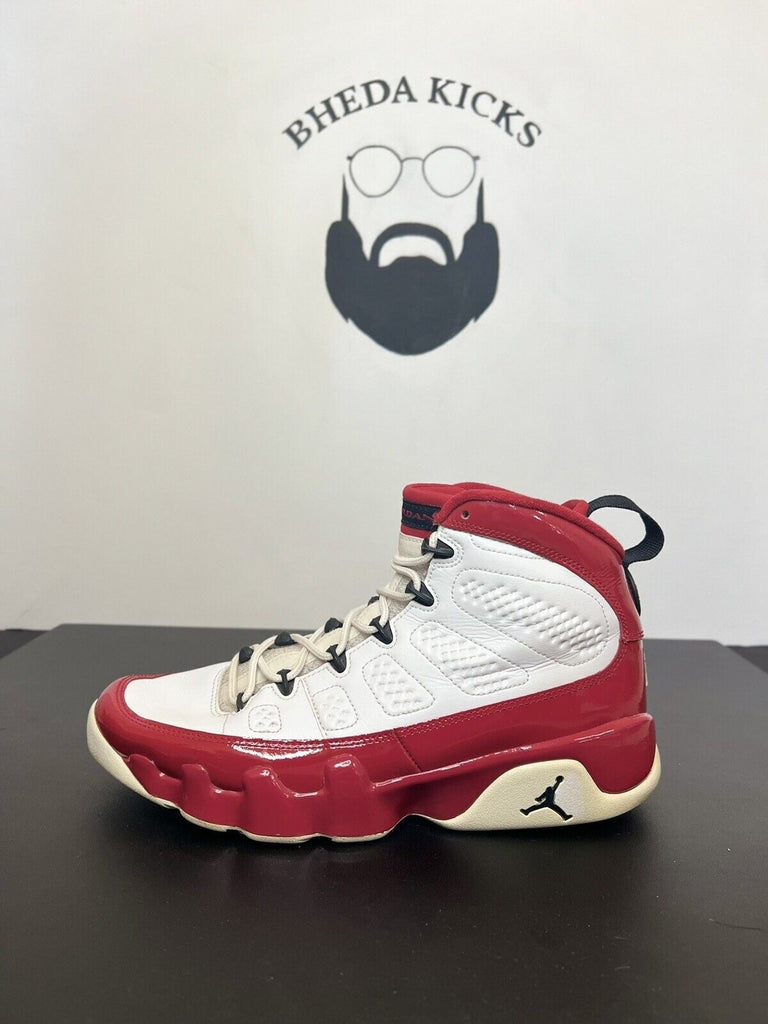 Nike Air Jordan 9 Retro Gym Red 302370–160 OG IX Cherry Bred Preowned Size 9