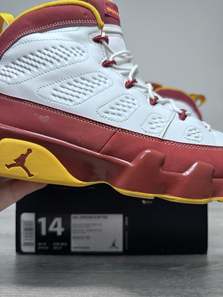 Size 14 - Nike Air Jordan Retro 9 Bentley Crawfish Ellis Shoes 302370-140 Men’s