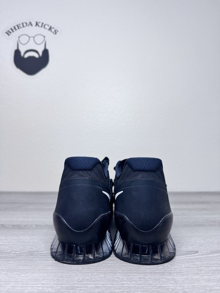 Size 15 - Nike Romaleos 3 Weightlifting Shoes Black White 852933-002 Men's